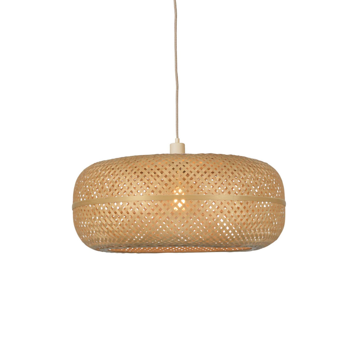 GOOD&MOJO hanglamp Palawan - bruin - Ø60cm