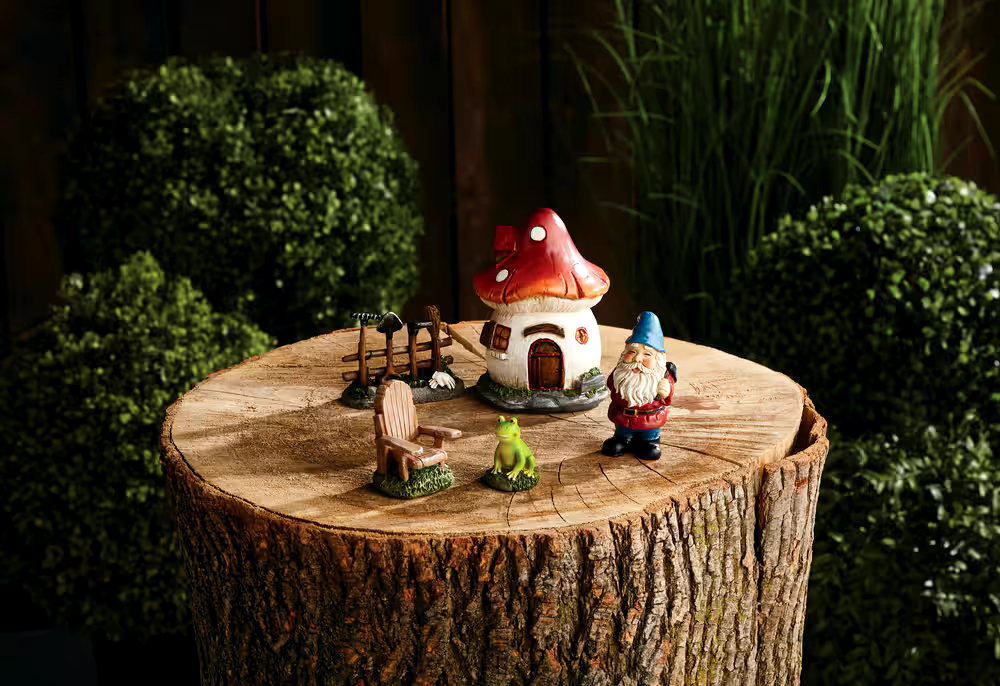 For Living Gnome Garden Kit, 5-pcs
