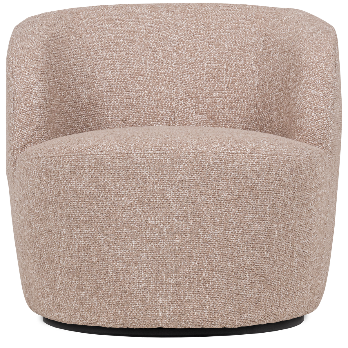 WOOOD draaifauteuil Serra - Melange Stof - Naturel - 68x70x77