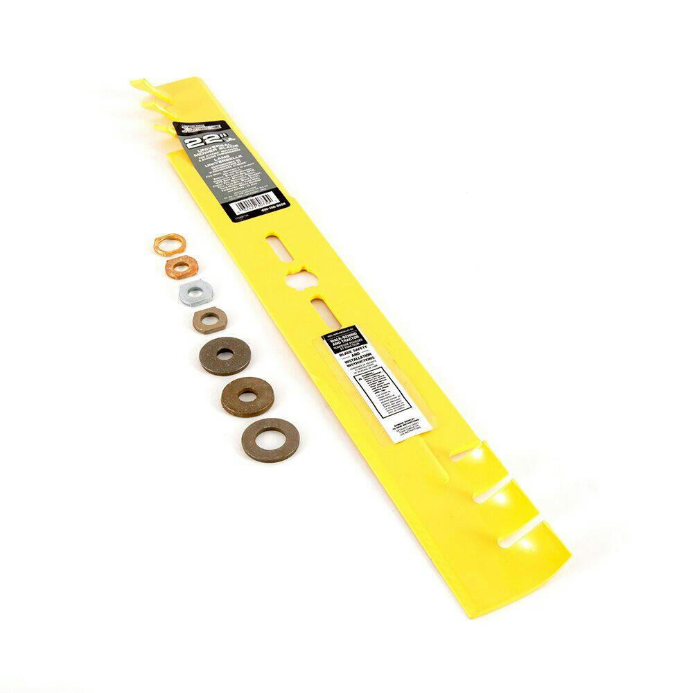 Extreme Universal 3 in 1 Lawn Mower RePlacement Blade, 22-in