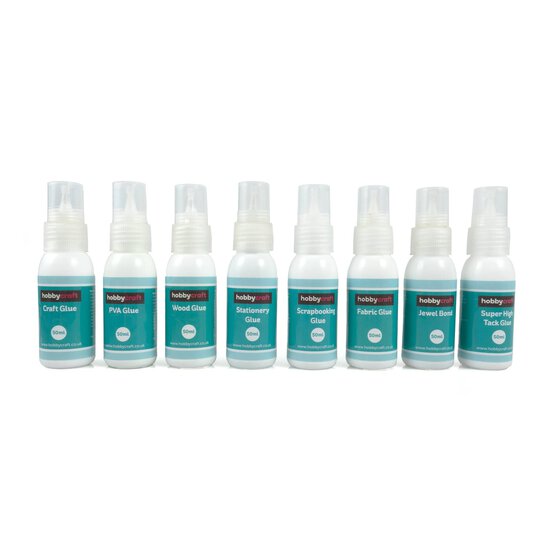 Adhesive Starter Set 50ml 8 Pack