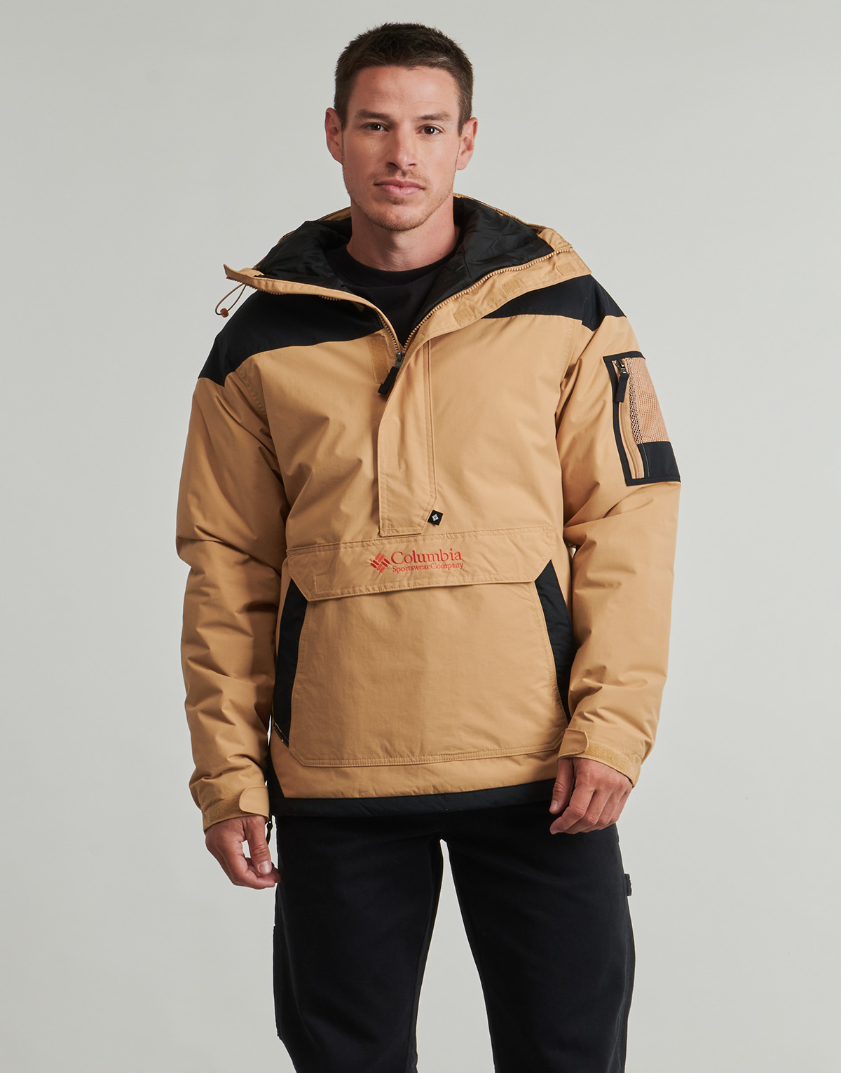 Columbia - CHALLENGER II INSULATED PULLOVER - Beige / Black