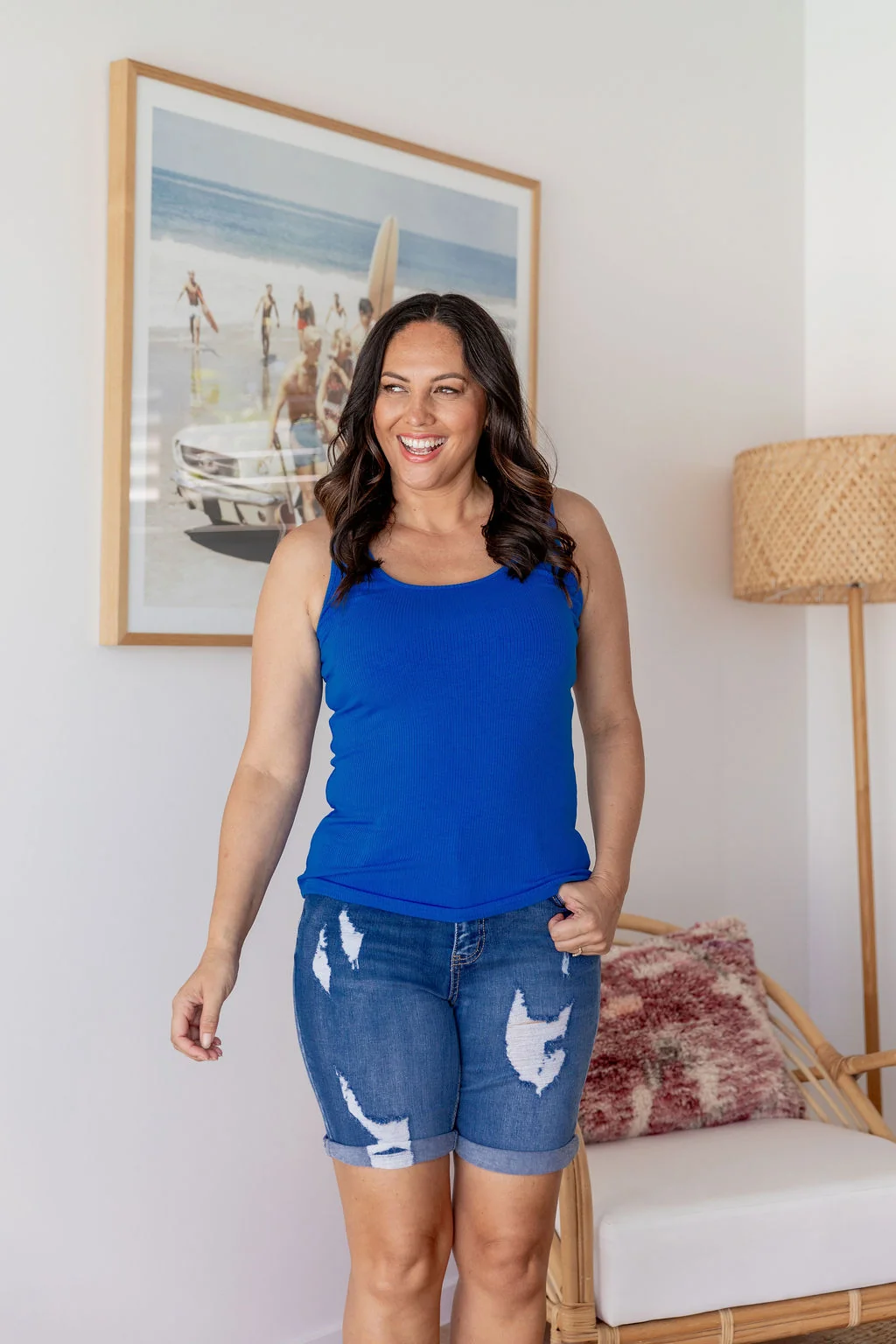 Billi Tank in Cobalt Blue