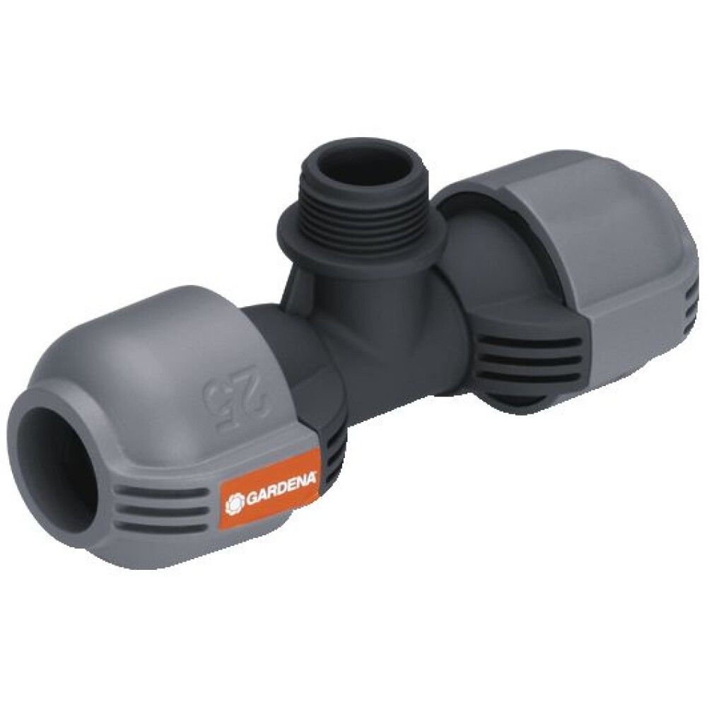 T-STYKKE GARDENA 3/4" 25MM HANE