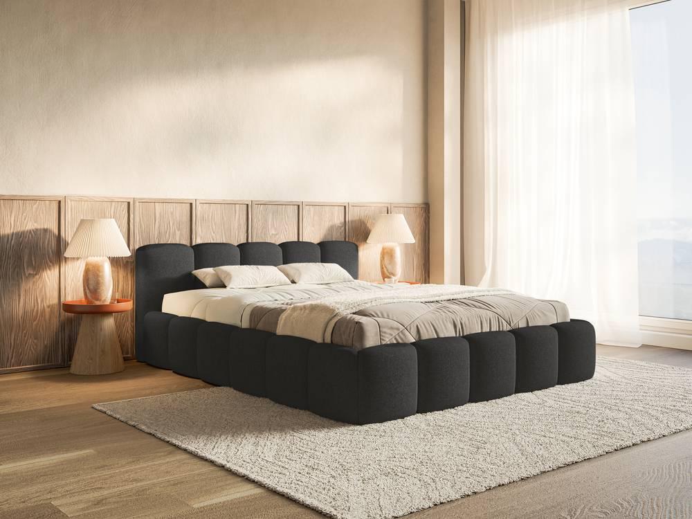 Bedframe Chloe laag 140 x 200 cm chenille