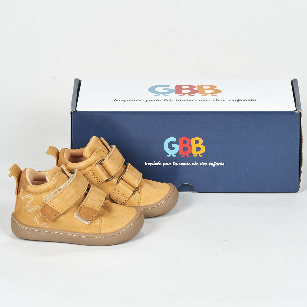 Easy Peasy - MY DEBOO VELCRO - Brown