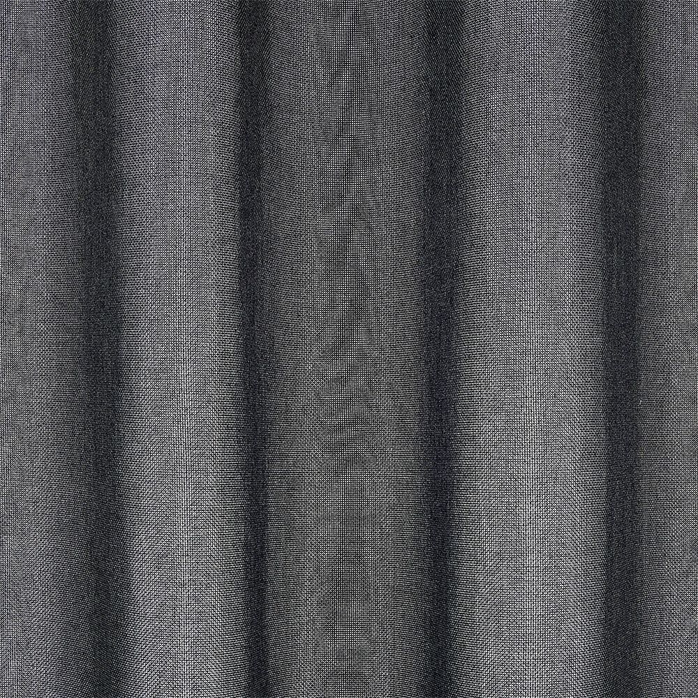Rideau polyester 140x240cm chiné noir