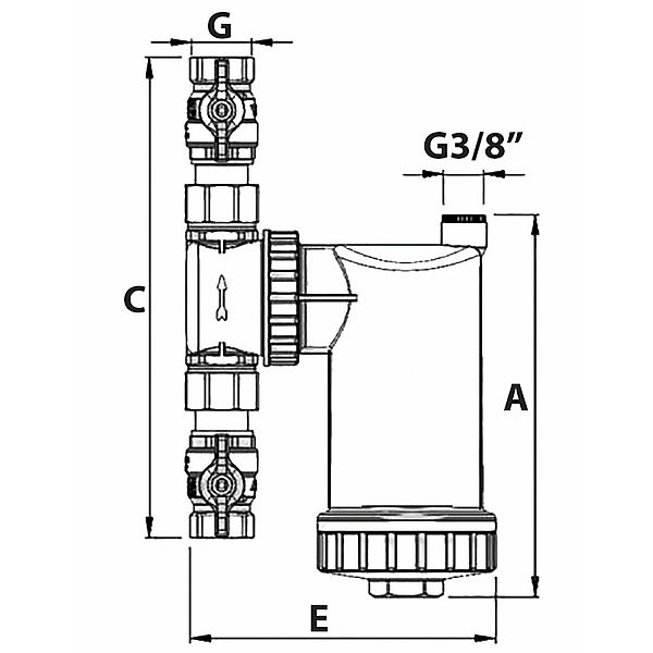 Filtre magnétique SAFE CLEANER 1