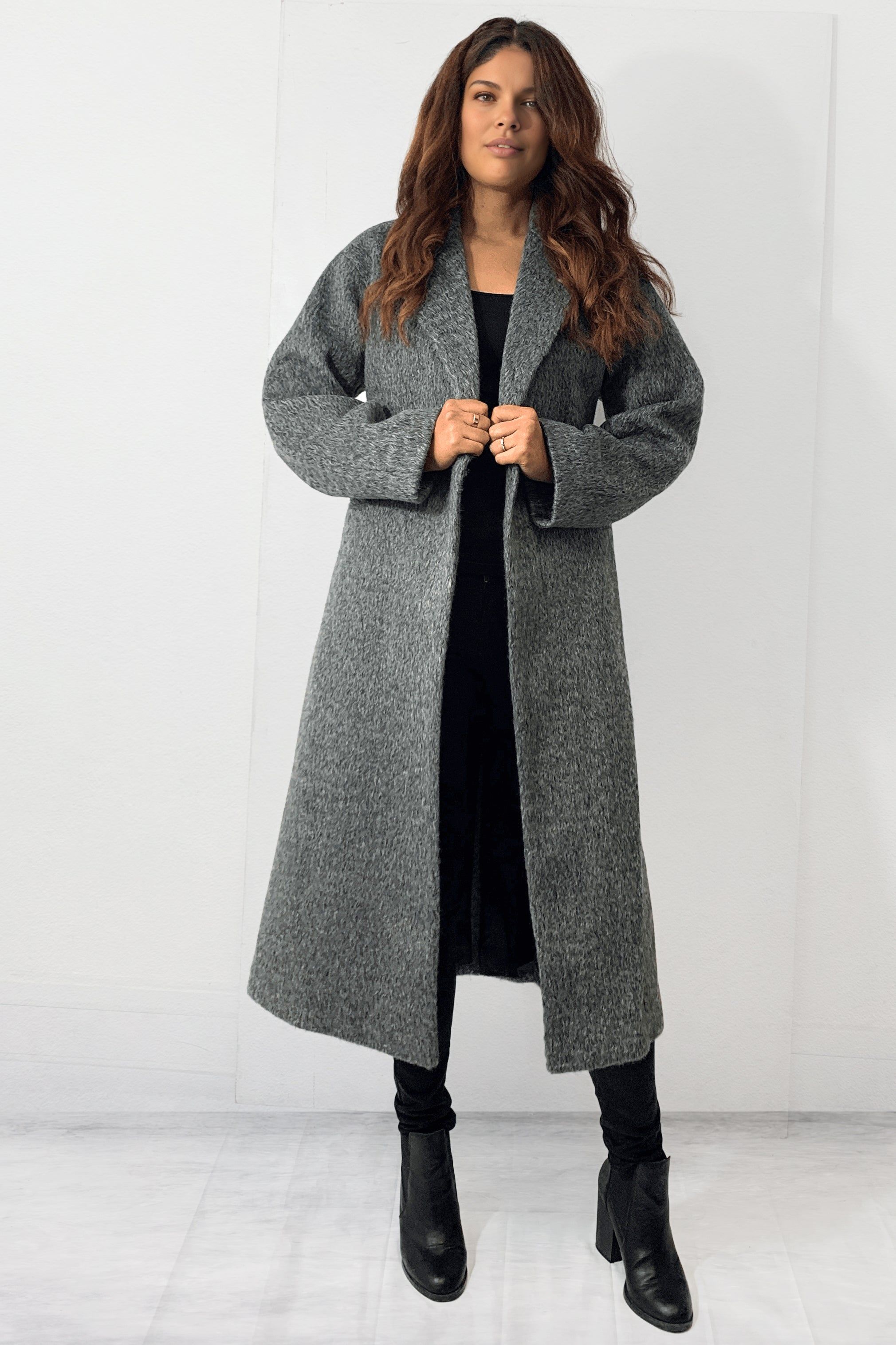 Cutie London Cosy Wrap Long Coat