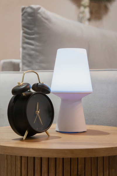LAMPA ZEWNĘTRZNA LED Wiza biała przenośna ładowanie USB