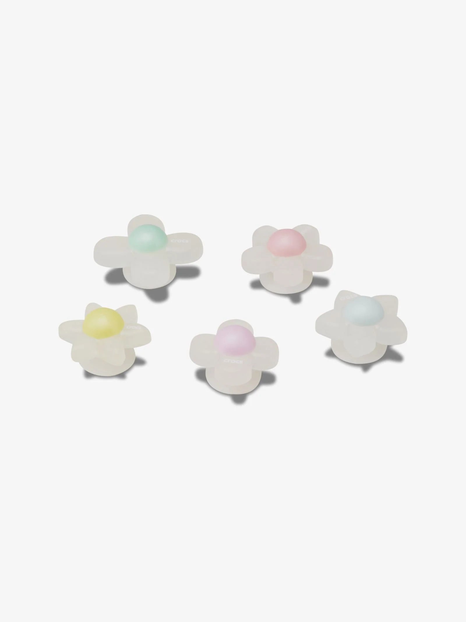 Iridescent Flowers Colorful Center 5 Pack