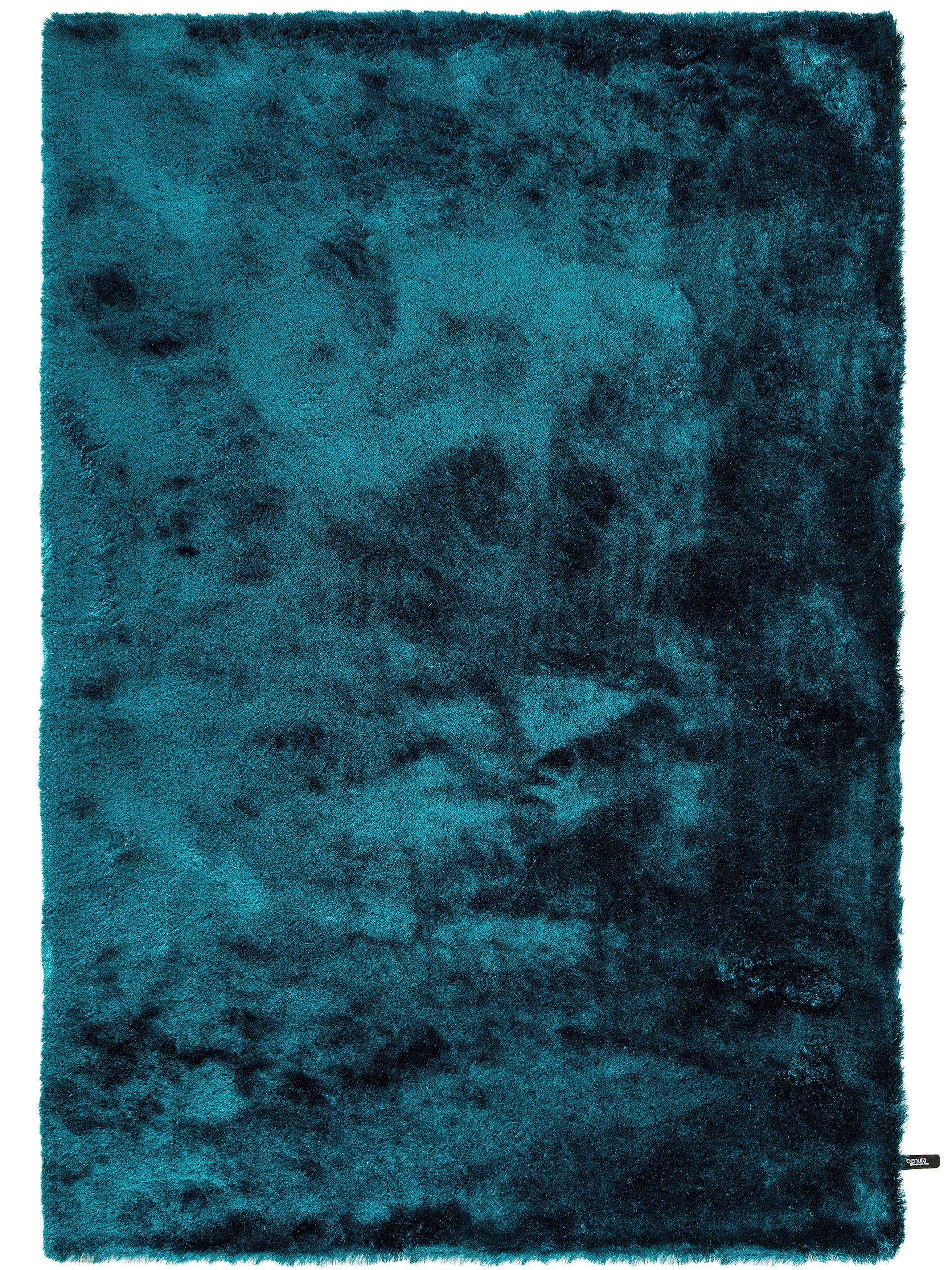 WHISPER - Tapis à poils longs turquoise 160x230