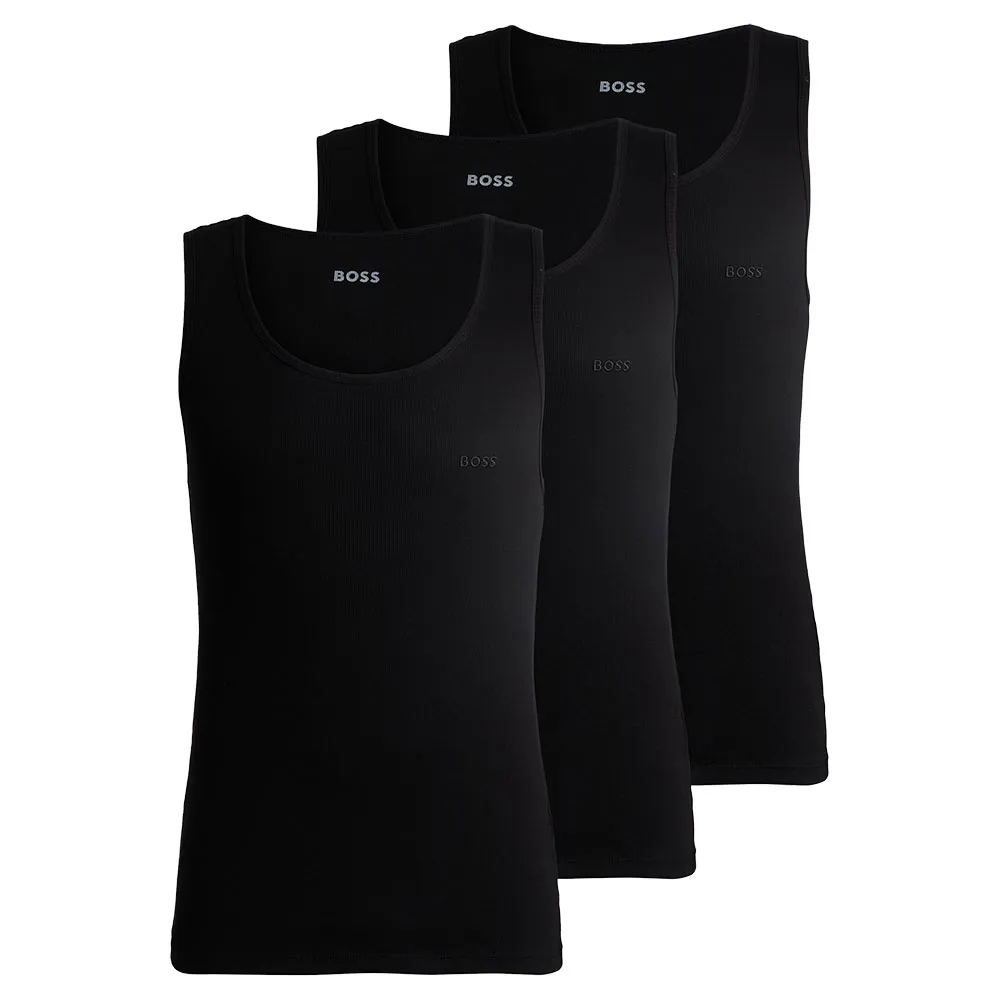 BOSS 10271762 sleeveless T-shirt 3 units