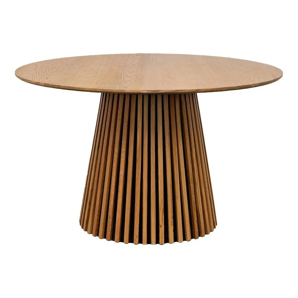 Hioshop Osaka eetkamertafel &Oslash;120cm natuur