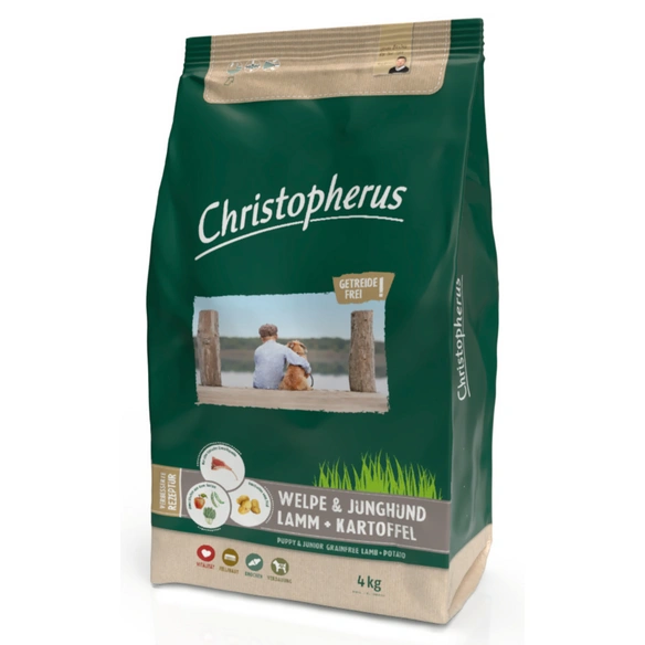 Hundetrockenfutter, 1 Beutel à 4 kg