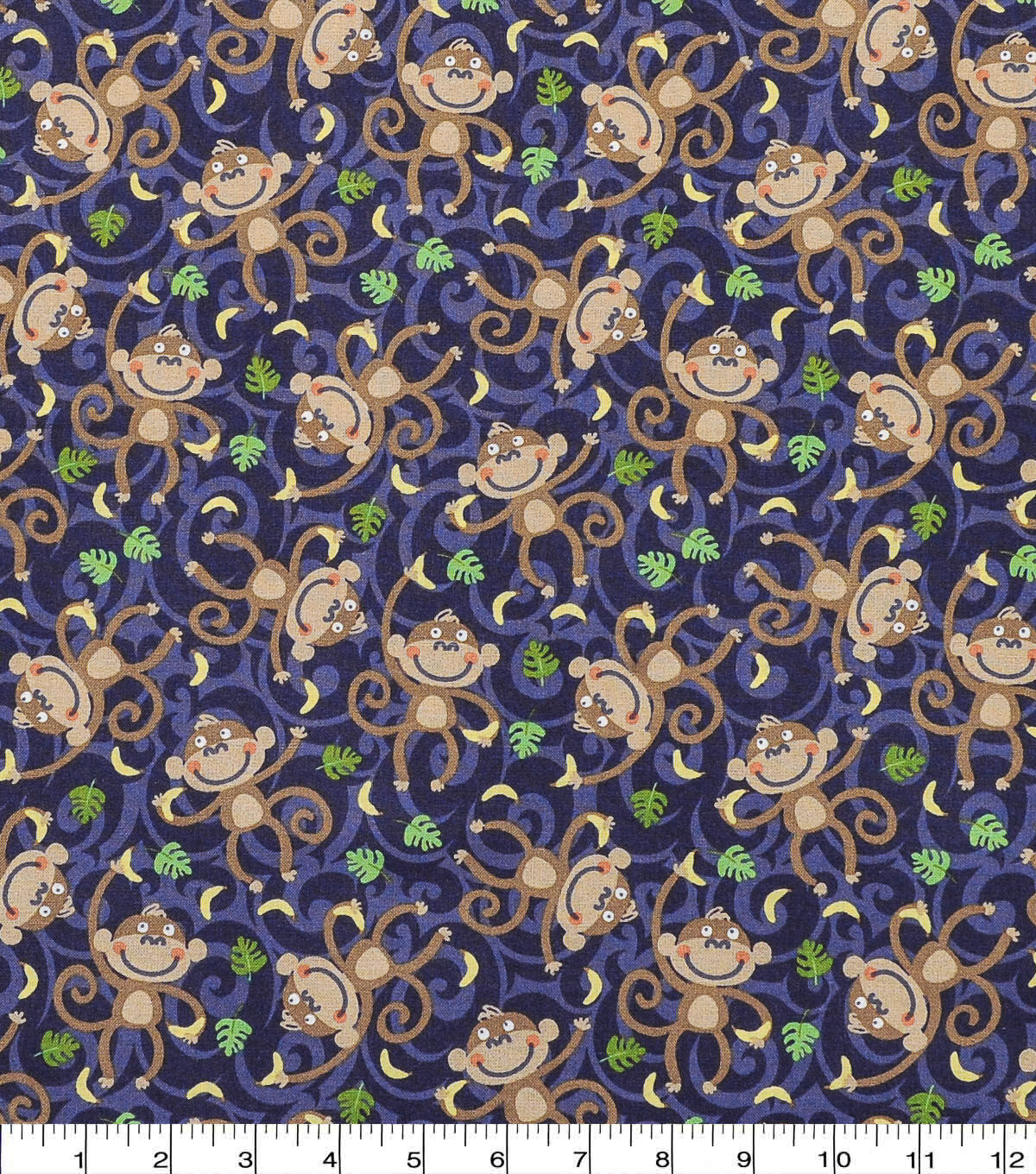 Monkey Business Novelty Cotton Fabric