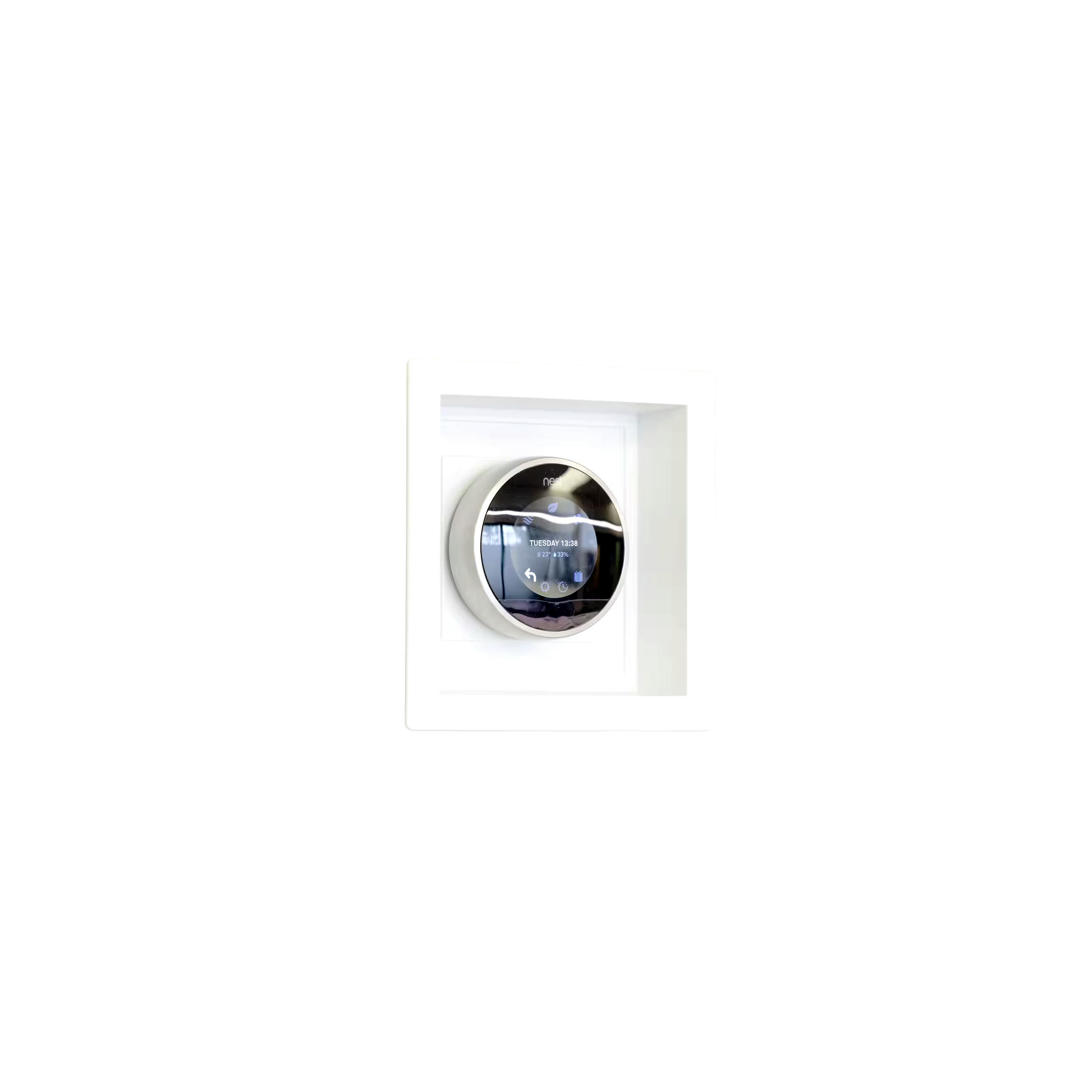 Fittes Lite Framed Drywall Device Mount, White