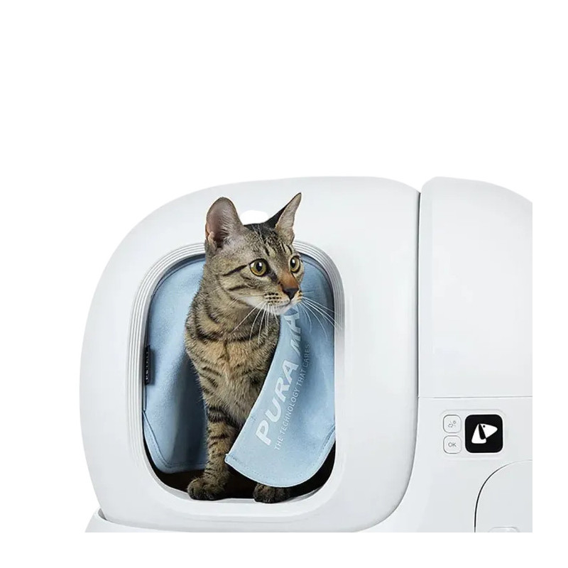 Rideau magnétique anti-poussière pour bac à litière Pura Max 2 et Purobot Max Pro PETKIT