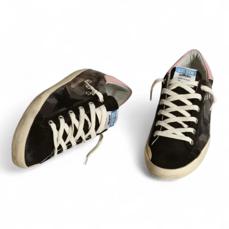 The Super-Star LTD sneakers in metallic camouflage nappa leather