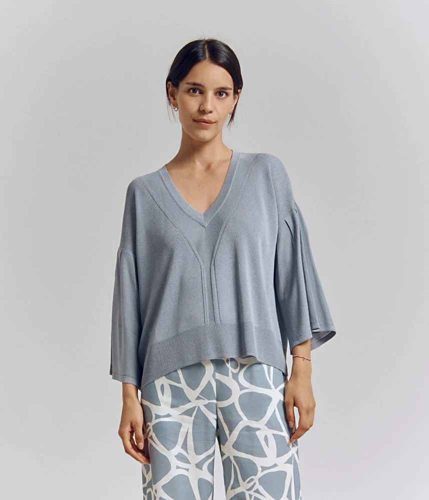 Pull maille irisée AMILTON/83138/454