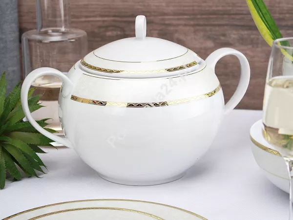 Serwis obiadowy na 12 osób (42 el.) Waza - Classic WA-99 Gold