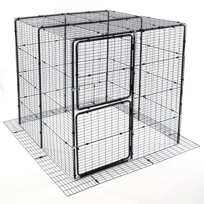 TIAKI Outdoor Cat Enclosure - Black