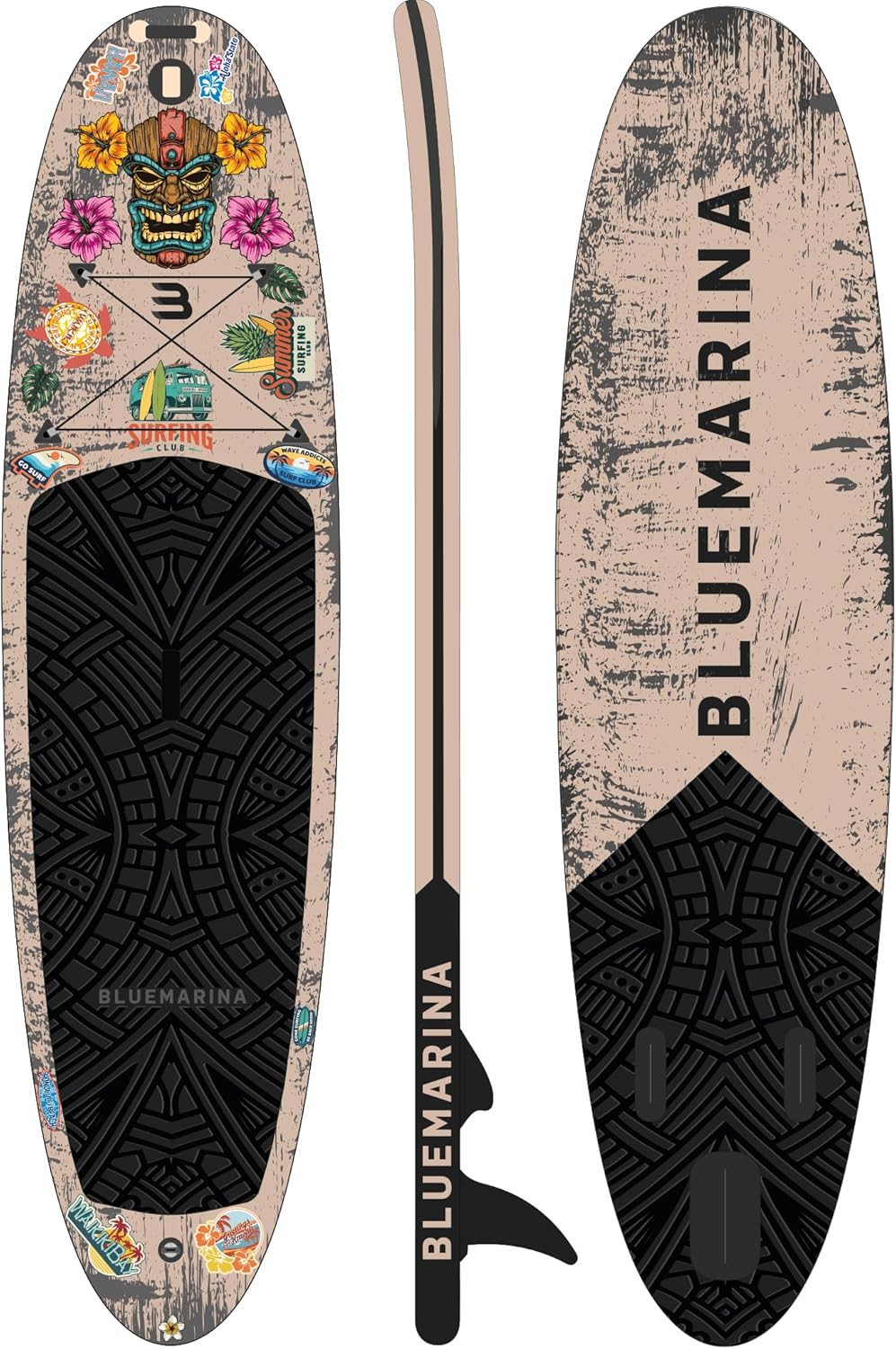 Bluemarina Stand Up Paddling Board Ariki | 𝟓 𝐉𝐀𝐇𝐑𝐄 𝐆𝐀𝐑𝐀𝐍𝐓𝐈𝐄 - SUP Board - Stand Up Paddle - Surfbrett | 325x86x15cm 140kg