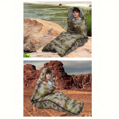 NNETM Jungle Pattern Sleeping Bag