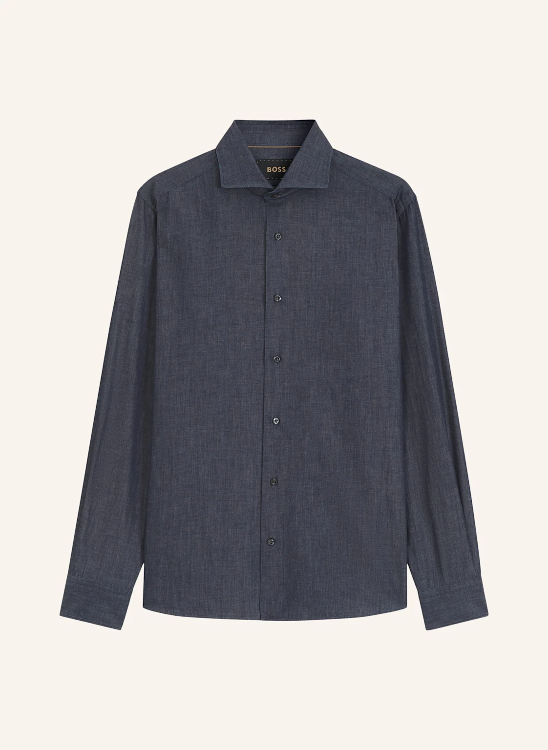 BOSS Hemd L-HAYS-SPREADW-C-252 Slim Fit