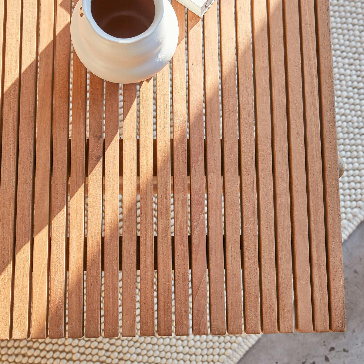 FADO - Table basse en teck massif