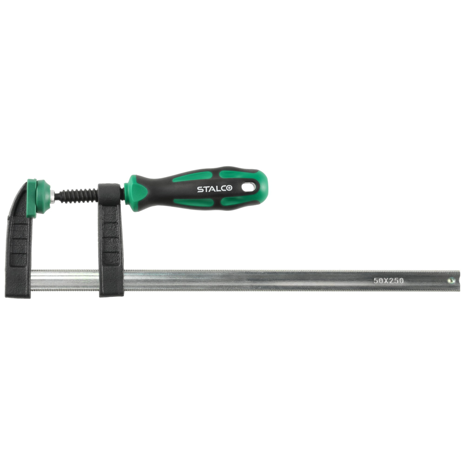 Ścisk stolarski, 170kg, 50x150mm STALCO S012870515 szer.150mm, gł. 50mm, siła zacisku:170kg STALCO S012870515