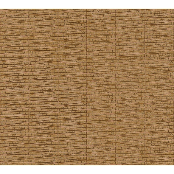 Vliestapete, BxL: 53 x 1005 cm, kupferfarben