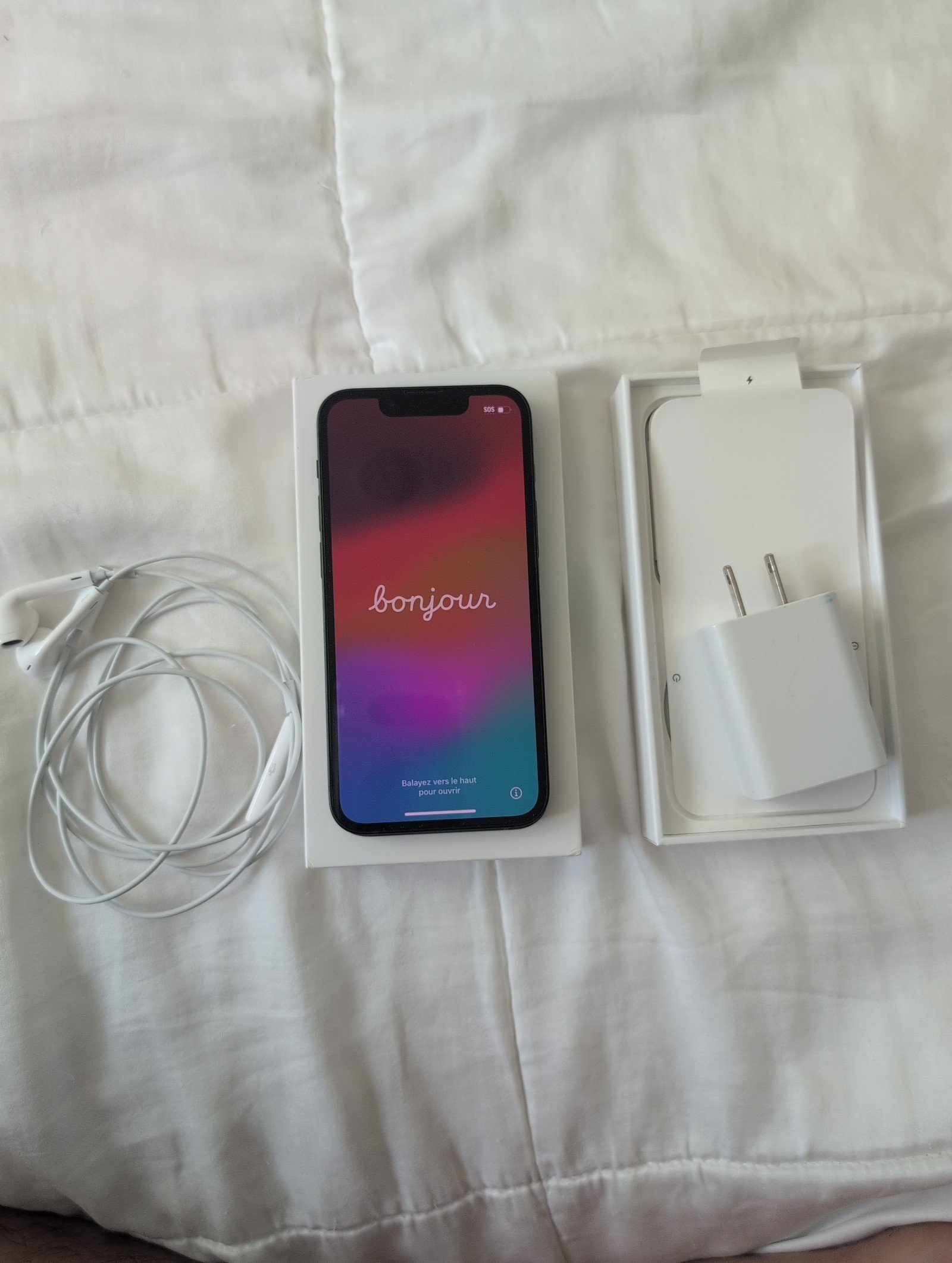 iPhone 13 Mini 256GB in Green - Unlocked! with Accessories!