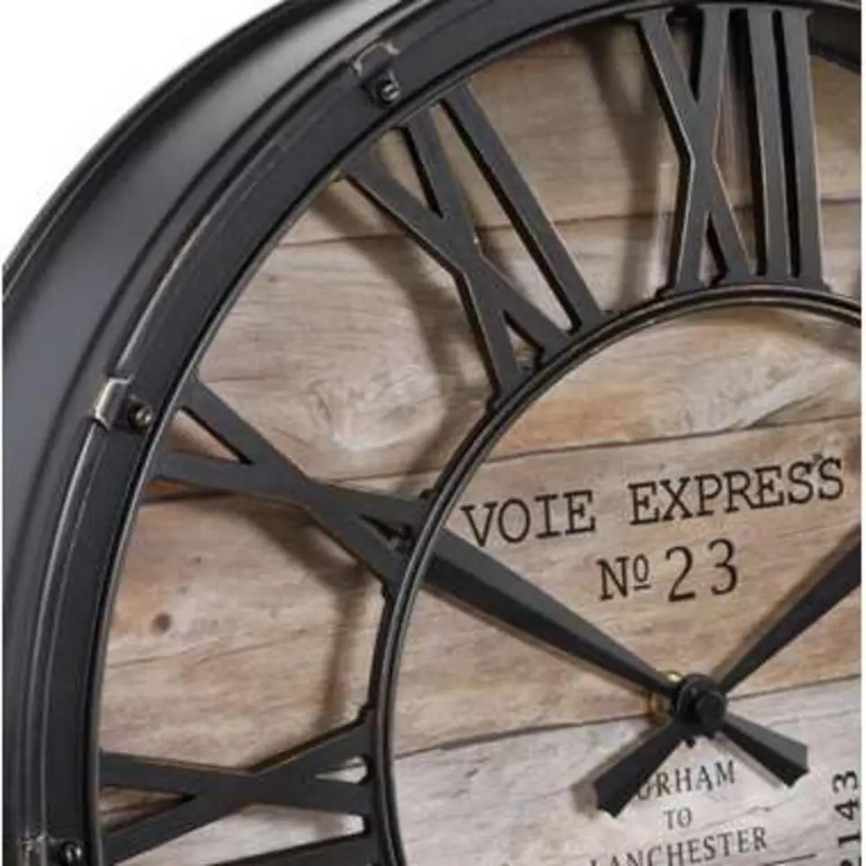 Atmosphera - Industri?le Wandklok - Vintage - Bruin