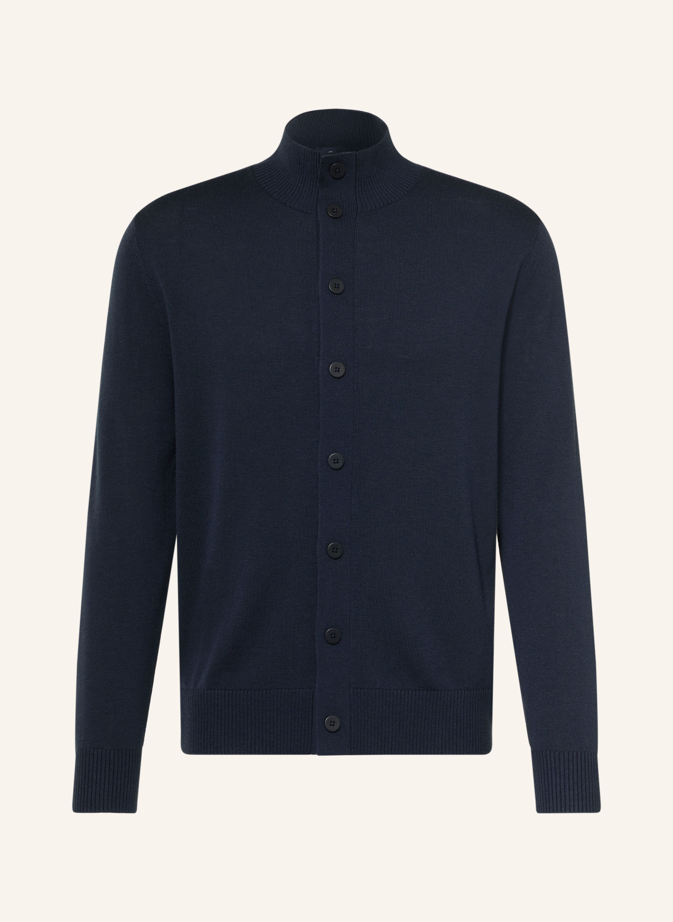 OLYMP SIGNATURE Strickjacke aus Merinowolle