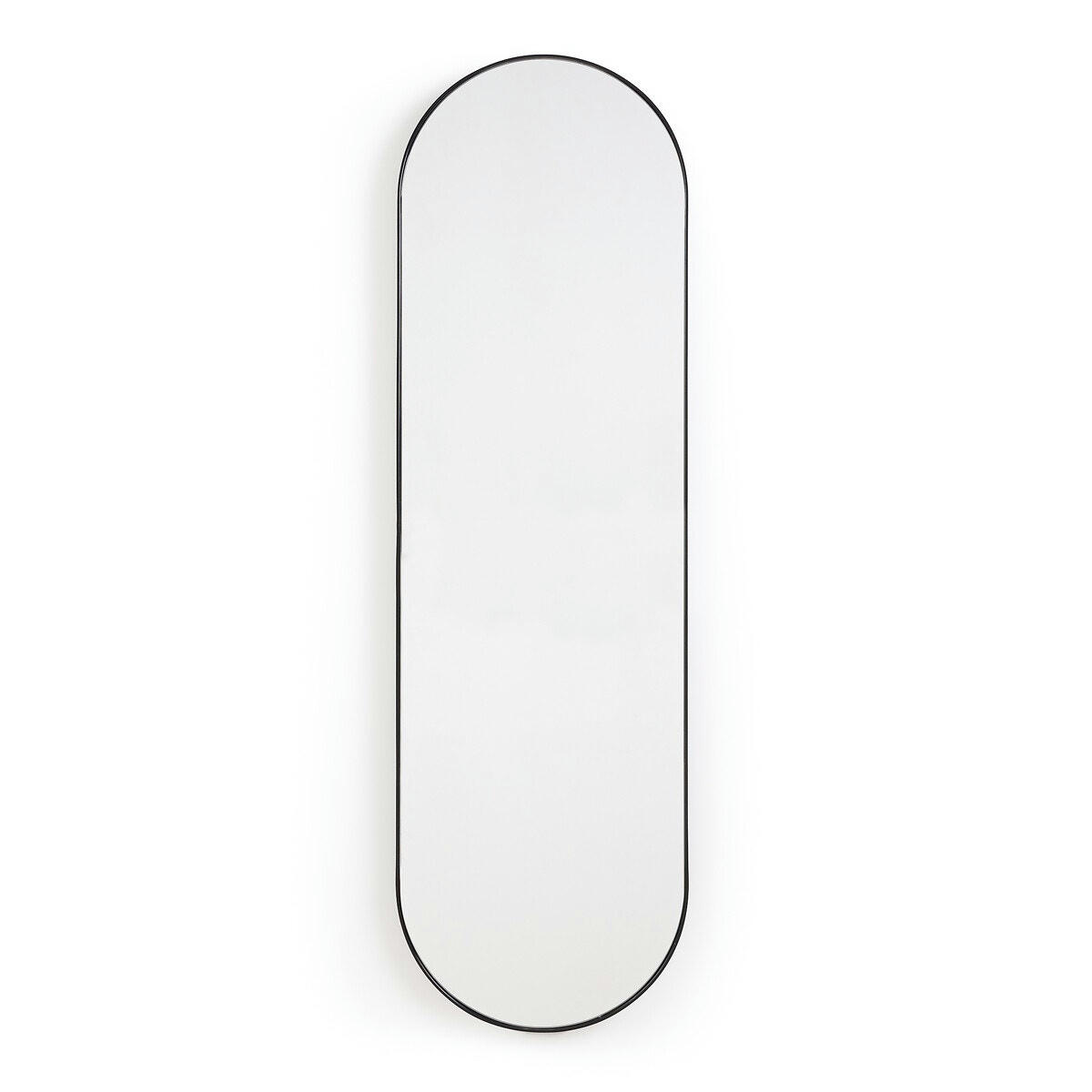 Miroir ovale en métal 30x100 cm, Iodus