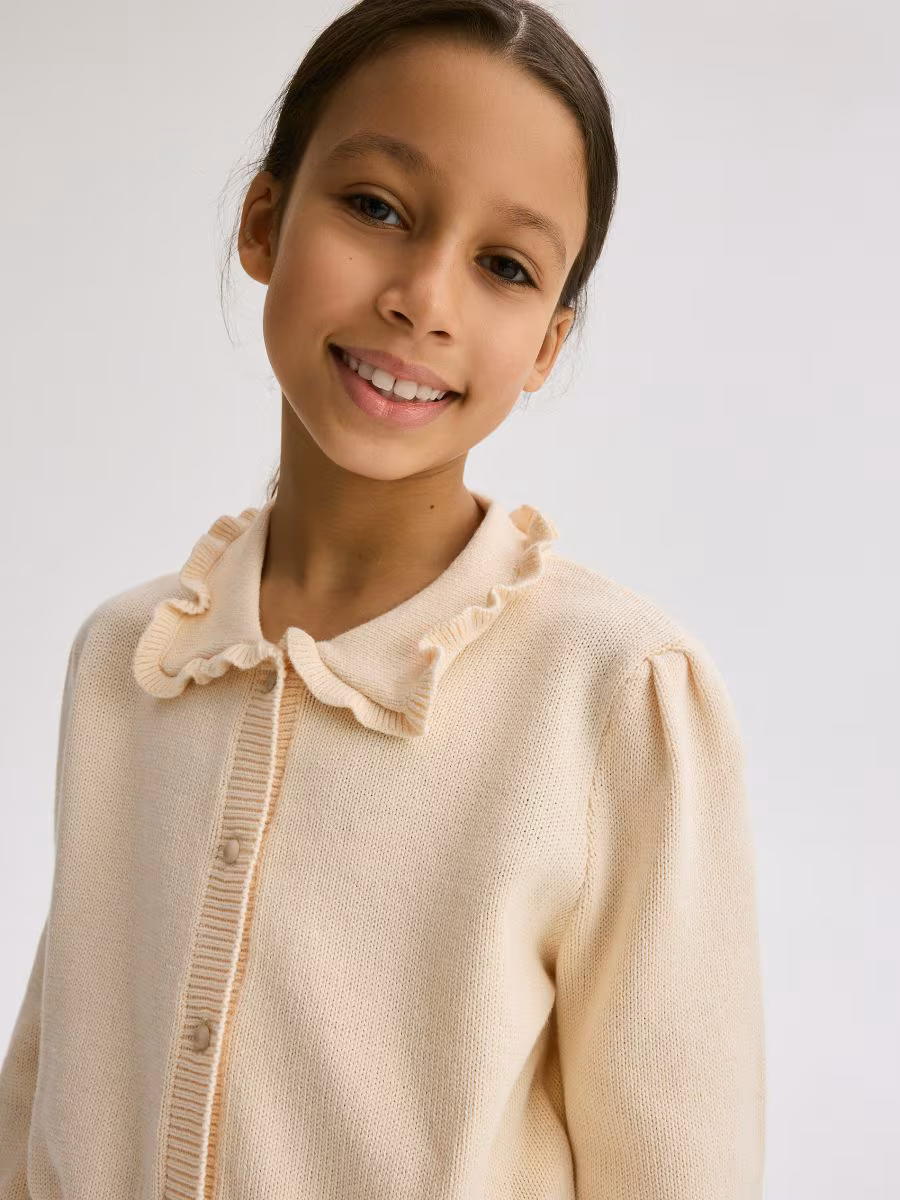 Cardigan With Collar