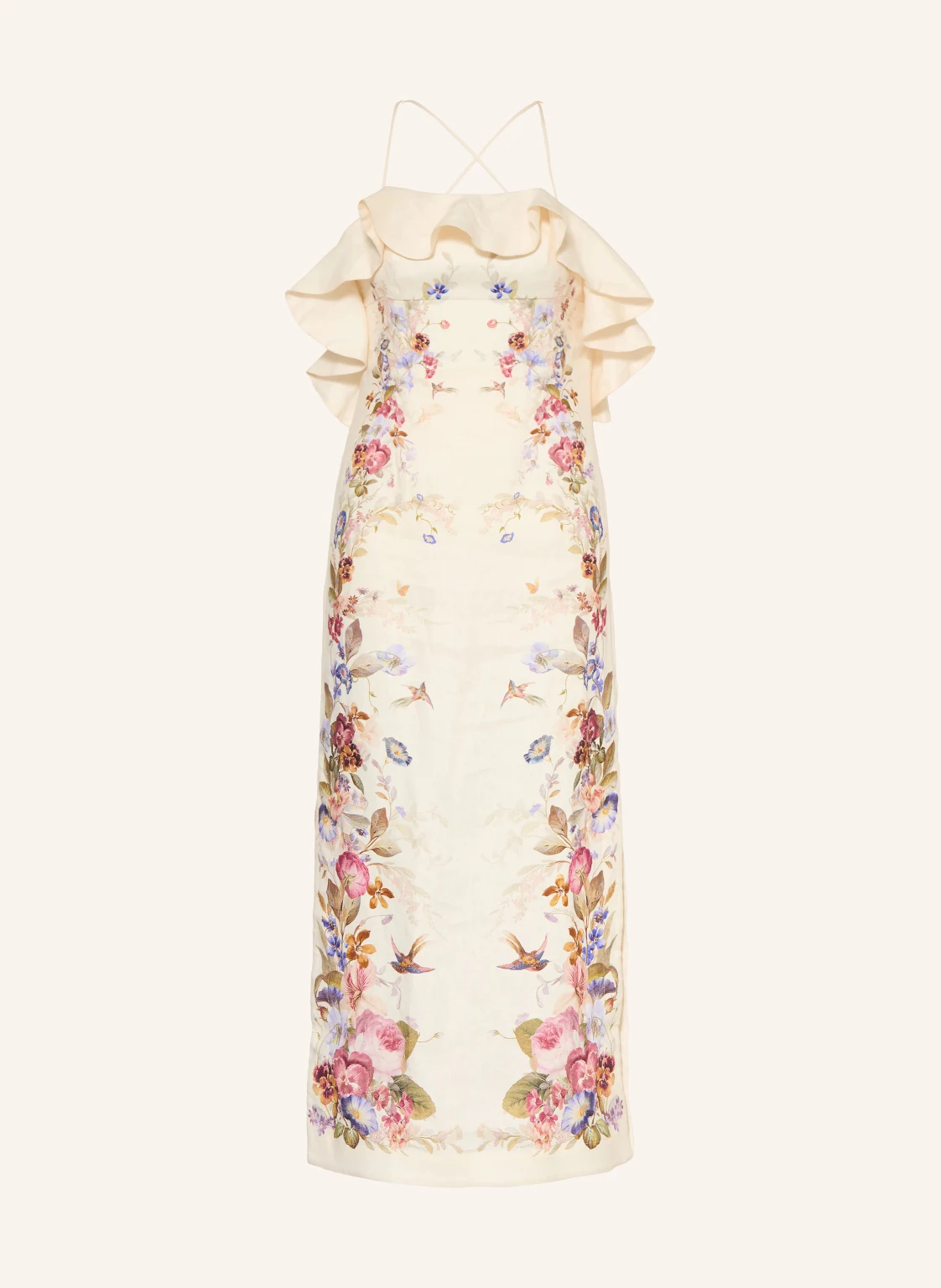 ZIMMERMANN Kleid PATIENCE mit Glitzergarn
