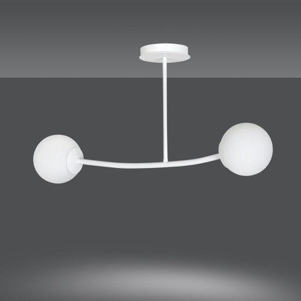 Lampa Sufitowa Halldor 2 White