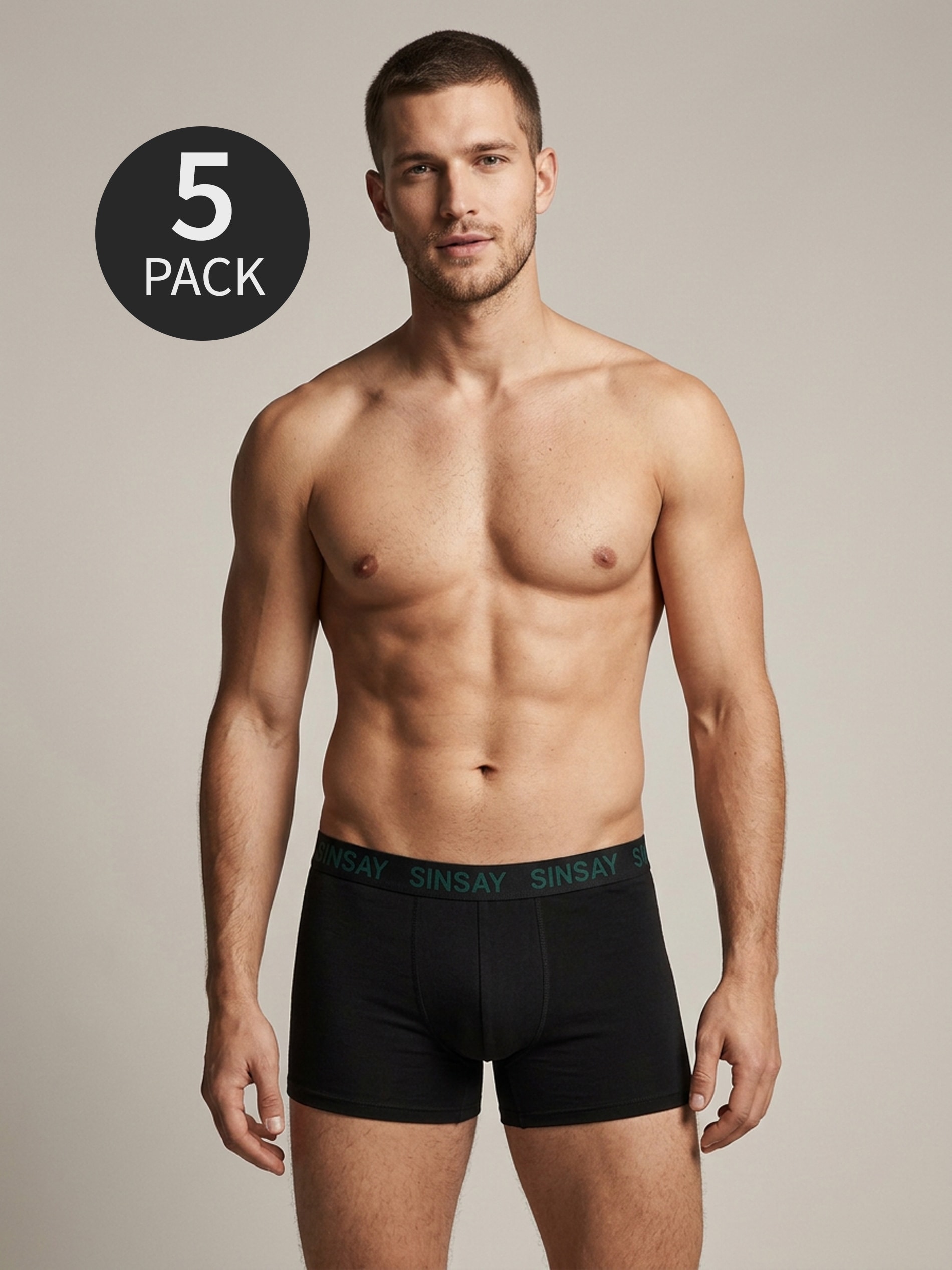 Bokserki Long 5 pack