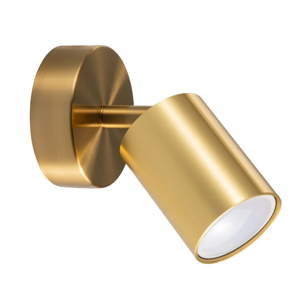 Kinkiet złoty GOLDI 1xGU10x10W wym:8x8x8cm IP20 Polux