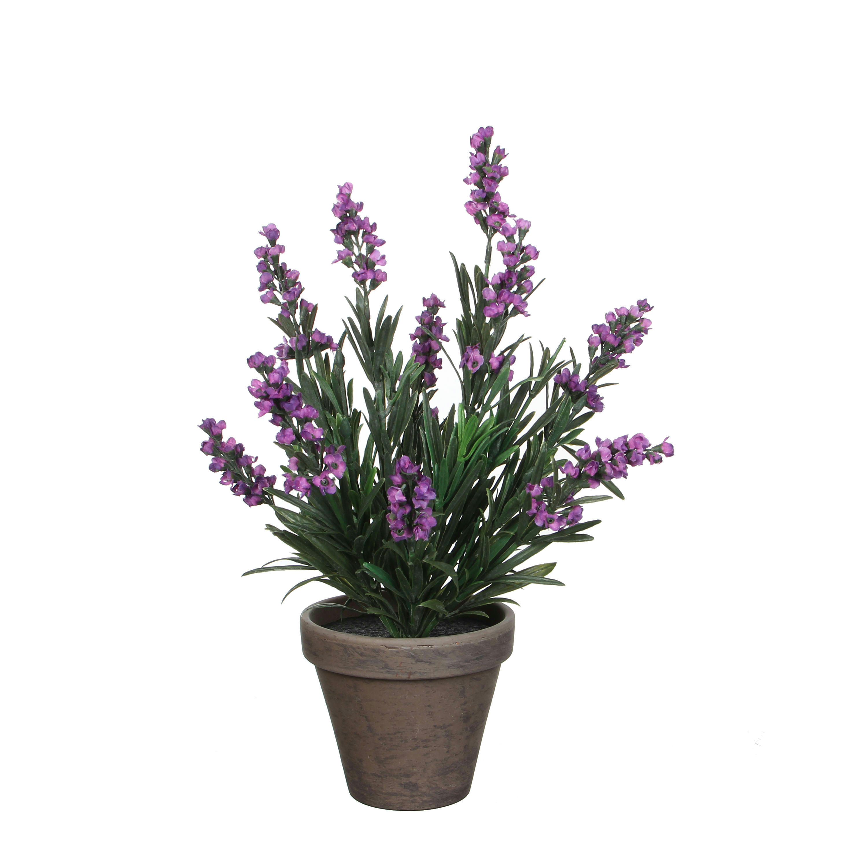 - Lavande artificielle violet en pot H33