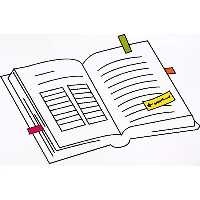 Haftnotiz 4er-Set Page Marker