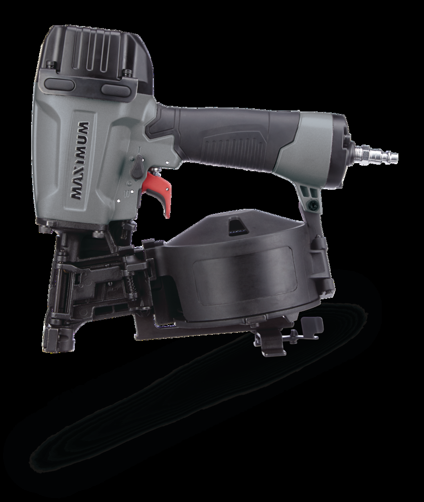 MAXIMUM Coil Lightweight Pneumatic Roofing Nailer