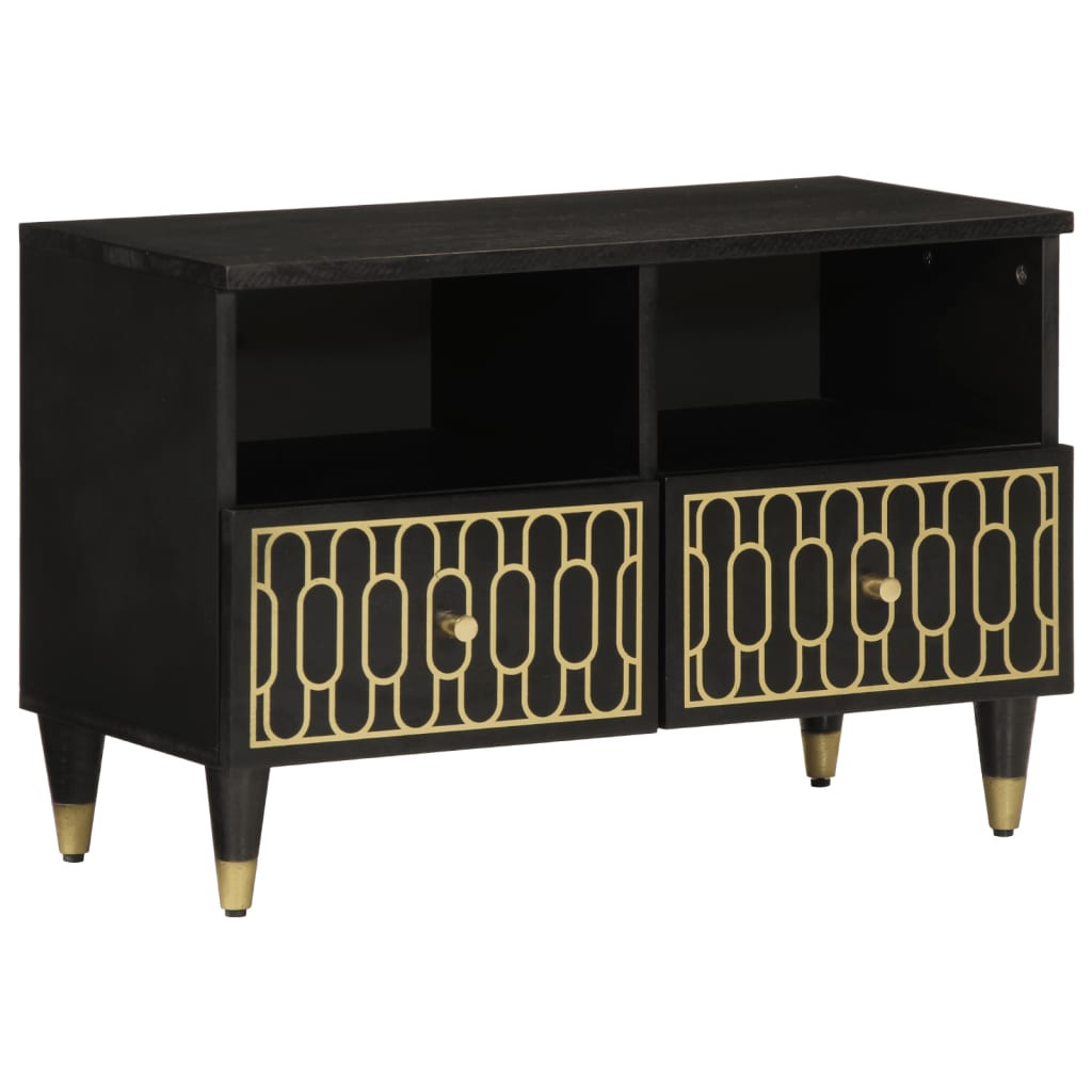 Szafka pod telewizor 70x33x46 cm lite drewno mango