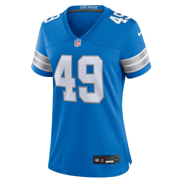 Hogan Hatten Detroit Lions Nike Women's Game Jersey -  Blue