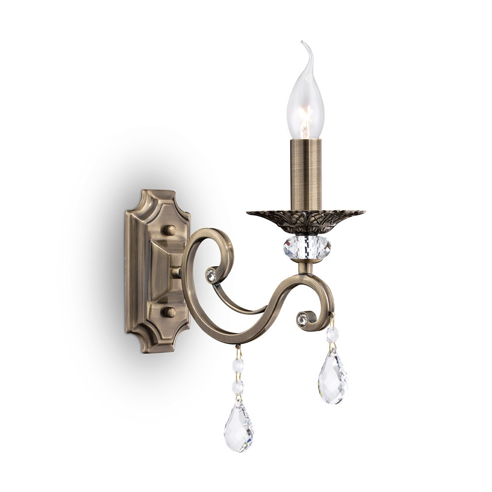 Kinkiet mosiężno-złoty GRACE 1xE14x60W wym:39x12x27cm IP20 Maytoni