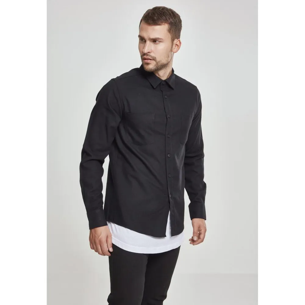 Urban Classics Basic Flanell long sleeve shirt