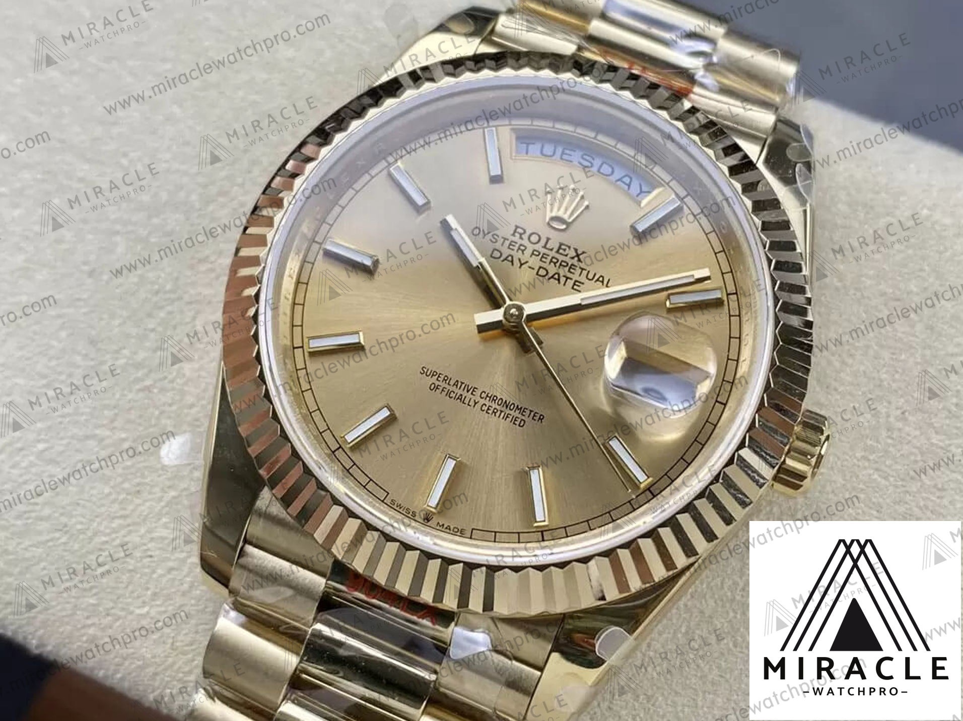 ROLEX-DAY DATE-REF.M228238-0003-ELITE CLONE-40MM-Replica Watch