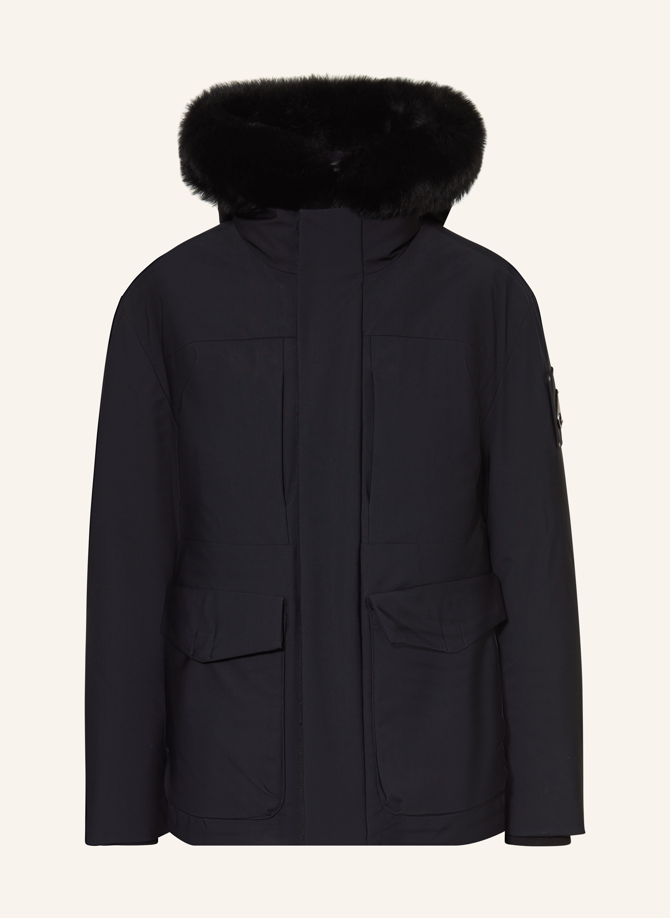 MOOSE KNUCKLES Daunenjacke VOLTAIRE 3Q mit abnehmbarer Kapuze